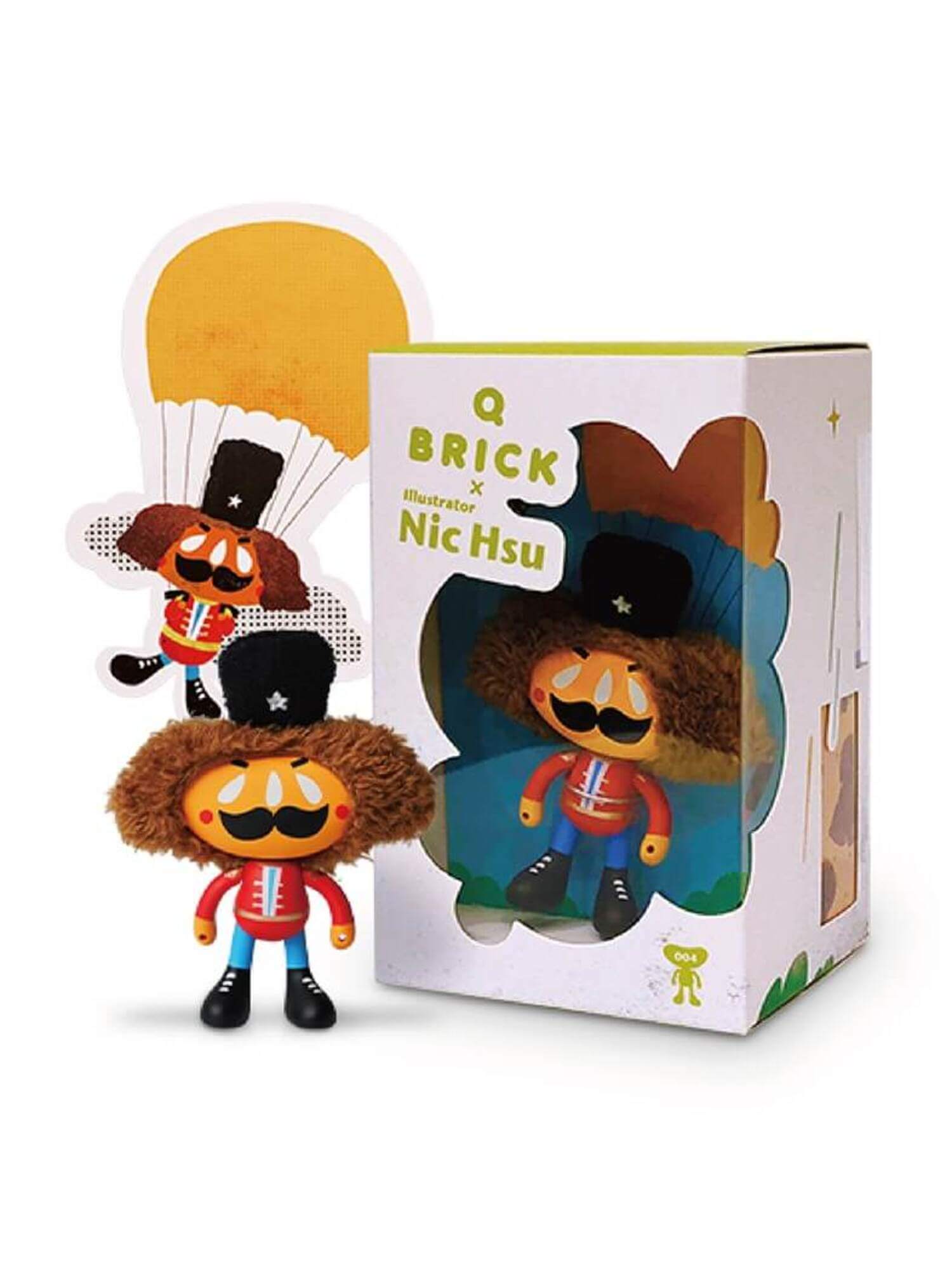 與插畫家徐世賢聯名,小橘人化身胡桃鉗軍隊整裝前進,步伐滿載勇氣與希望,為你抵禦敵人,守護美夢!