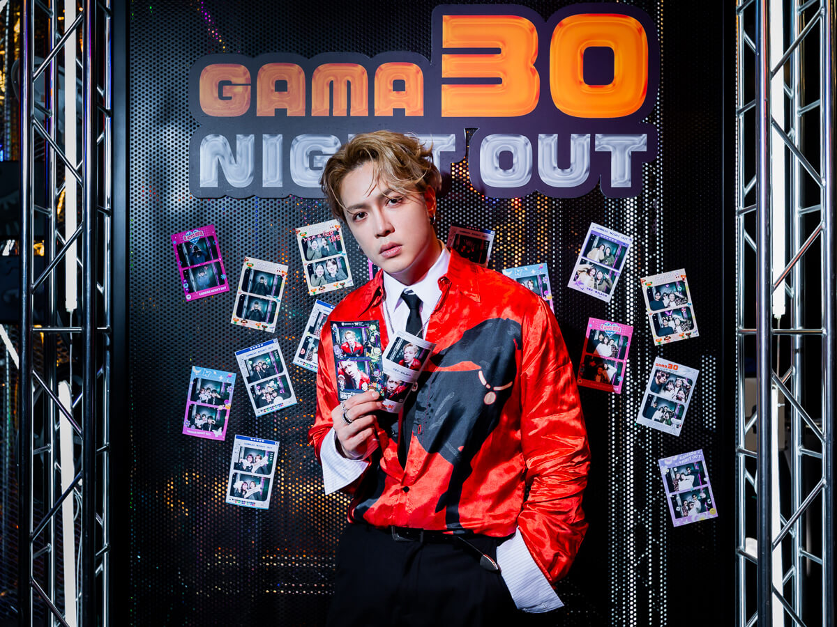 J.Sheon體驗GAMA飛炫拍貼機，以最愛遊戲「CSO絕對武力」與GAMA 30限定主題相框拍出潮流帥照